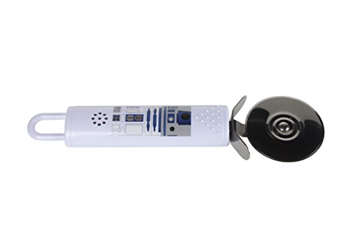 Star Wars Pizza Cutter - R2-D2 Pizza Wheel With Sound Effects - 9" Tall - Thumbnail 2