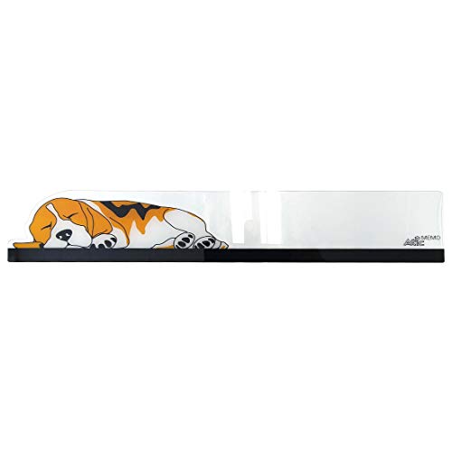 GARASANI Top Horizontal Computer Monitors Screen Acrylic Message Boards Memo Pads (Transparent Vertical)