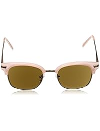 Peepers Agua de mujer Color sol cuadrado anteojos de sol, Negro, 51 mm. 1