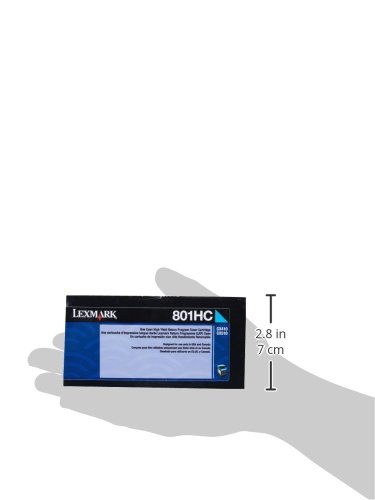 Lexmark 80C1HC0 Cyan High Yield Return Program Toner