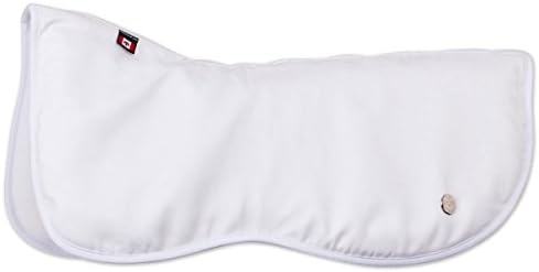 Ogilvy Dressage Memory Foam Half Pad Regular Size (White)