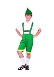 RG Costumes Bavarian Boy Costume, Green/Yellow/White, Large