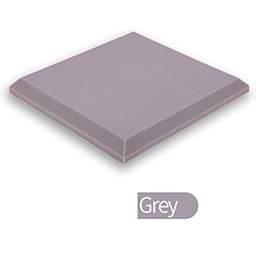 Wall Sticker, NXDA Acoustic Foam Panel Sound Stop Absorption Sponge Studio KTV Soundproof (Gray)
