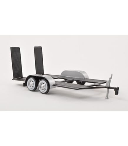 Amazon.com: Trailer for 1:18 Models, Black/Silver, 0, Model Car