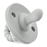 Ryan and Rose Cutie PAT Pacifier Grey Flat