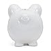 Child to Cherish Ceramic Piggy Bank, White