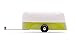 Candylab Toys Wooden Car, Yellow Camper Model, Modern Vintage Trailer, Collectible Toy Cars for Kids, Solid Beech Wood