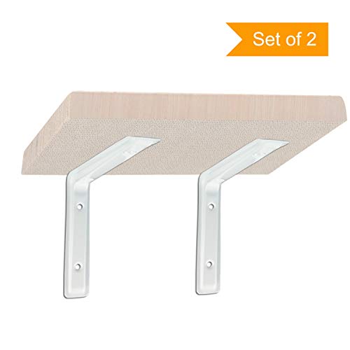 Neokisa LShaped Metal Wall Mount Brackets for Cat Scratcher Cardboard