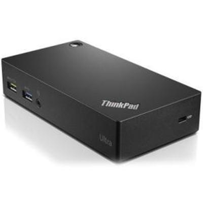 Lenovo Thinkpad USB 3.0 Ultra Dock-US 40A80045US (Super Speed USB 3.0, USB 2.0, HDMI, Display Port)
