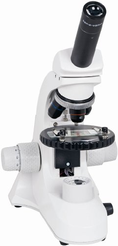 Ken-A-Vision TU-17011C CoreScope 2 Cordless Monocular Compound Microscope, 10× Eyepiece; Floating Stage; 4x, 10x, 40xS Obj. - Thumbnail 4