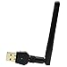 300Mbps USB Wireless Adapter 2.4GHz Wifi Usb Dongle with High Gain External Antenna for Windows Mac primary