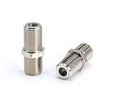THE CIMPLE CO - Cable Extension Coupler | 4 Pack | Connects Two Coaxial Video Cables, for Coax F81 (Female to Female) 3GHz Satellite, Cable TV, and Cable Internet Rated