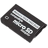 Huadawei MicroSDHC to Memory Stick Pro Duo cards adapter for Sony PSP card