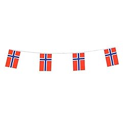 Norway Flags Norwegian Nordmann Small String Flag