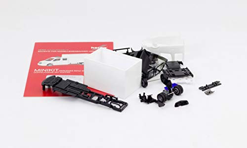 Herpa-013666-wei-Minikit-Mercedes-Benz-Sprinter-Doppelkabine-mit-Koffer-LKW-zum-Basteln-und-Sammeln