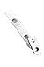 Brady People ID 2105-2000 Vinyl Strap Clip with 2-Hole NPS Clip, 2.75