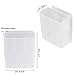 PINOWU [2 Pack] Universal Remote Control Holder 7x6x3cm, Wall Mount Media Organizer Self-Adhesive Storage Box, Office Supply Accessories