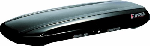 INNO BRA1150BK Shadow 15 Low Profile Cargo Box - 11 Cubic FT (Gloss Black)