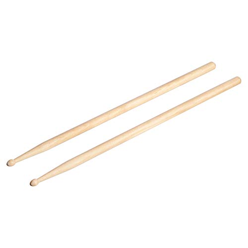 AmazonBasics 5A Drumsticks - Maple, 1-Pair Pack
