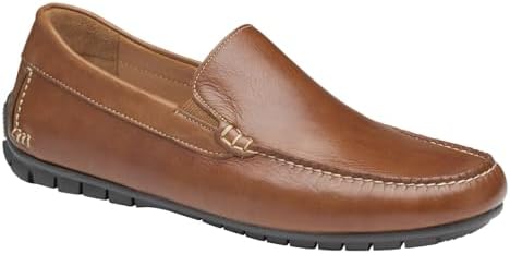 FOOTJOY Men’s Loafers Brown Pebbled Leather 79013 Moc Toe Slip On Club Casual Footjoy Club Casuals Loafer Golf Shoe #79013 Retail $175  main image 4