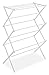 Whitmor Foldable Drying Rack, White