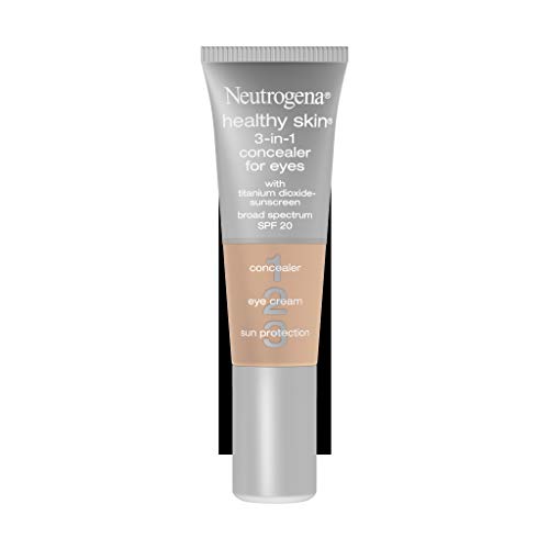 Neutrogena 3-in-1 Concealer for Eyes, Medium [15], 0.37 oz
