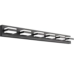 SOLFART Modern LED Dimmable Matt Black Wall Light