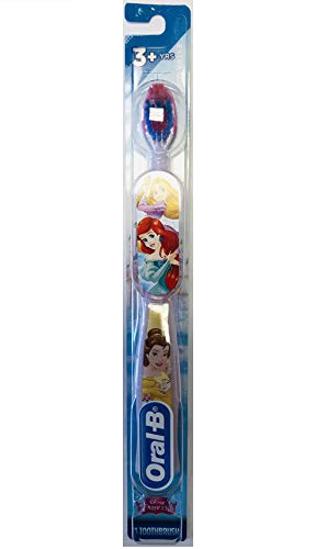 image for Oral-B NEW Princess Toothbrush for Little Girls, Children 3+, Extra So