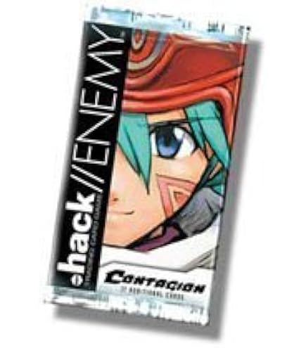 Amazon.com: Dot .Hack//Enemy Trading Card Game Contagion Booster Pack by  Decipher : Toys & Games