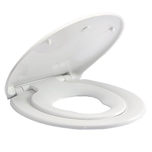 Parent and Child Family Multi Potty Training Soft Close Toilet Seat STANDARD - TOP FIX - BTW - CLOSE COUPLED - BLIND HOLE - 3 DESIGNS AVAILABLE (PREMIUM TOP AND BOTTOM FIX WITH REMOVEABLE CHILD SEAT)