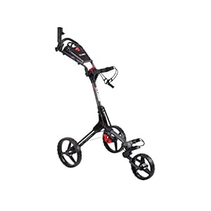 Cube CART 3 Wheel Push Pull Golf CART – Two Step Open/Close – Smallest Folding Lightweight Golf CART in The World…
