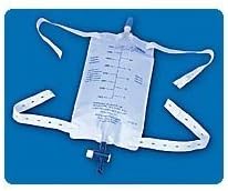 Rochester Medical Latex Free Urinary Leg Bag, 800mL, Secure Glide Drain (RH49121) Category: Drainage Bags by Rochester Medical