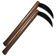Playwell Martial Arts Wooden Kama W/Blunt Steel Blades
