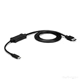 StarTech.com USB C to eSATA Cable - 3 ft / 1m - 5Gbp - for HDD/SSD/ODD - External Hard Drive Adapter - USB 3.0 to eSATA Converter (USB3C2ESAT3)