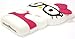 Bukit Cell ® Hello Kitty Nerd Case Bundle - 5 items: HOT PINK 3D Hello Kitty ( with Glasses ) Silicone Case for iPod Touch 6th/ 5th + BUKIT CELL Trademark Cloth + Screen Protector + METALLIC Stylus Touch Pen