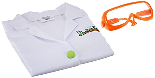 Learning Resources Beaker Creatures Lab Gear - 2 Pieces, Ages 5+ Lab Coat & Glasses for Kids, Science Exploration Games, STEM Toys for Kids