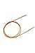 Knitters Pride Interchangeable Single Cord 32 Orange