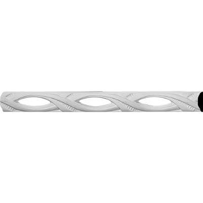 Ekena Millwork PIR01X00ME 1-Inch H x 1/2-Inch P x 96-Inch L Medway Pierced Moulding