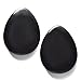 Top Plaza Thumb Worry Stone Water Drop Natural Black Obsidian Chakra Reiki Healing Crystals - Tumbled Palm Stone