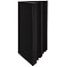 Sound Addicted - Corner Bass Traps (4 Pack) 12 x 7 x 7 inches, Sound Dampening Acoustic Foam for Home Recording Studio, Theater or Home Cinema | BabuTrap