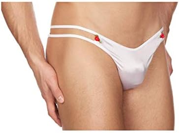 Sleek Satin Rosebud Panty for Men