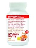SmartyPants Children's All-in-One Multivitamin Plus Omega-3 Plus Vitamin D, 120 COUNT (Pack of 2)