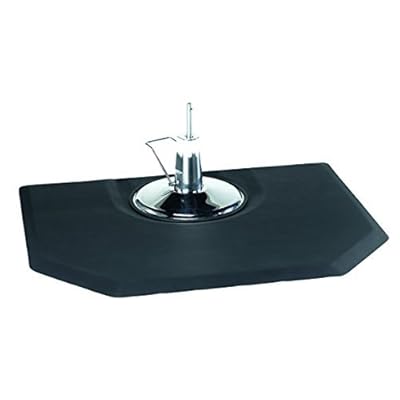 Semi Hexagon 1/2" Thick Barber Beauty Salon Anti Fatigue Floor Mat