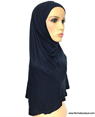 Al amira hijab, two piece hijab syrian hijab (Navy blue)