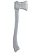 Silver Tin Man Axe