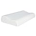 Cervical Pillow Side Sleeper Memory Foam Pillows Contour Chiropractic Pillow for Neck and Shoulder Pain Relief (White)