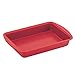 SilverStone Bakeware Cake Pan, 9-Inch, Chili Red