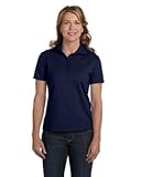 SD LAD 7 OZ CTN PIQ SP SHIRT (NAVY) (M)