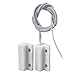 BNYZWOT MC-38 Surface Mount Wired NC Door Sensor Alarm Magnetic Reed Switch White 10 Pair