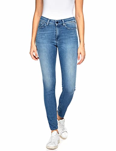 REPLAY Lucia, Jeans Mujer, Azul (009 Azul Medio), 24W / 30L